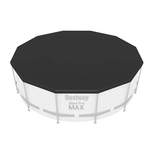 Bestway 58037 zaštitni PVC pokrivač za okrugle bazene vode sa konopcem za vezivanje