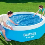 Bestway 58241 solarni pokrivač za bazen - termo cerada za grejanje vode i zaštitu od nečistoća