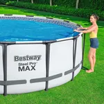 Bestway 58242 solarni pokrivač za bazen 366 cm - plivajuća cerada za grejanje i zaštitu vode