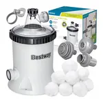 Bestway 58870 polisferna filter pumpa za bazene i filtraciju vode sa kuglicama