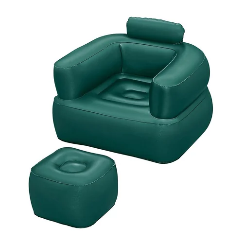 Bestway Comfi Cube fotelja na naduvavanje sa tabureom za stan ili dvorište