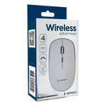 Bežični optički miš Gembird MUSW-4B-01-W sa 2.4GHz vezom i 1600 DPI