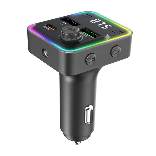 Kettz Floyd Bluetooth FM transmiter sa USB-C PD 30W brzim punjačem