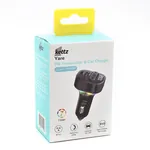 Kettz Yare bluetooth fm transmiter i brzi auto punjac sa USB-A i USB-C portom