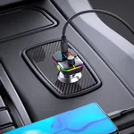 XO BCC09 Bluetooth FM transmiter, USB punjač od 25W sa hands-free funkcijom