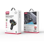 XO BCC09 Bluetooth FM transmiter, USB punjač od 25W sa hands-free funkcijom