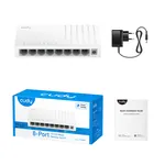 Cudy FS108D LAN switch sa 8 portova - mrežni razdelnik za  povezivanje na ruter