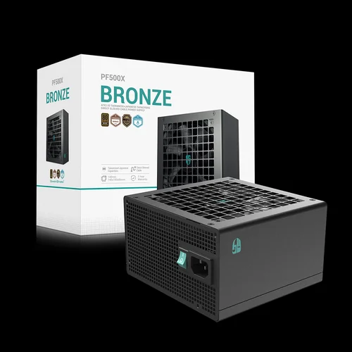 DeepCool PF500X ATX napajanje za računar 500W 80PLUS Bronze