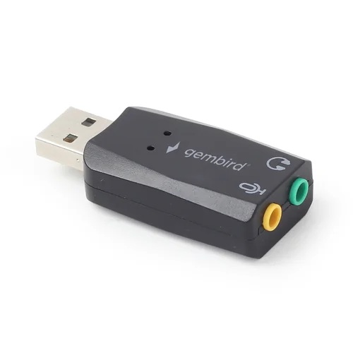 Gembird Virtus Plus SC-USB2.0-01 USB zvučna kartica sa stereo audio sa izlazom za slušalice, pojačalo ili mikrofon