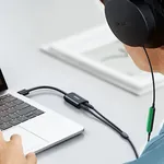 UGREEN US205 USB eksterna zvučna kartica - adapter za slušalice i mikrofon