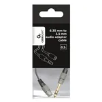 Gembird A-63M35F-0.2M audio adapter kabl prelaz sa 6.35mm na 3.5mm za slušalice