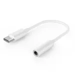 Gembird A-CM-3.5F-01 audio adapter prelaz za slušalice bele boje