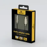 Gembird A-CM-3.5F-01 audio adapter prelaz za slušalice bele boje
