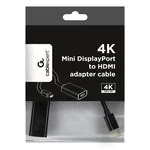Gembird A-mDPM-HDMIF4K-01 mini displayport adapter za povezivanje laptopa i monitora
