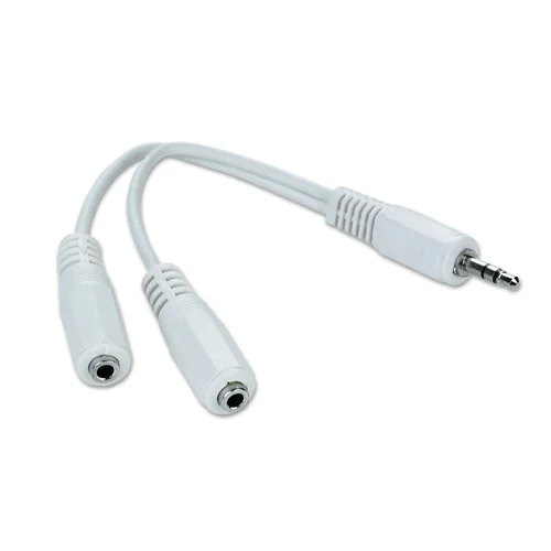 Gembird CCA-415W audio kabl - razdelnik stereo 3.5mm 1 muški na 2 ženska priključka