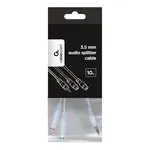 Gembird CCA-415W audio kabl - razdelnik stereo 3.5mm 1 muški na 2 ženska priključka