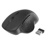 Gembird MUSW-6B-02 crni bežični optički miš sa 6 tastera i USB nano prijemnikom