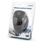 Gembird MUSW-6B-02 crni bežični optički miš sa 6 tastera i USB nano prijemnikom