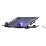 Postolje za hlađenje laptopa do 17" – Gembird NBS-1F17T-01