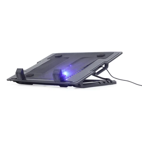 Gembird NBS-1F17T-01 podesivo postolje - hladnjak sa ventilatorom od 15 cm, za laptopove do 17 inča
