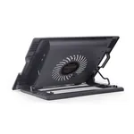 Gembird NBS-1F17T-01 podesivo postolje - hladnjak sa ventilatorom od 15 cm, za laptopove do 17 inča