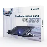 Gembird NBS-1F17T-01 podesivo postolje - hladnjak sa ventilatorom od 15 cm, za laptopove do 17 inča