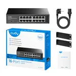 Cudy GS1016 mrežni switch za 1Gbps prenos podataka sa 16 portova