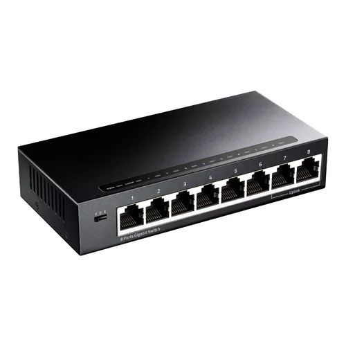 Cudy GS108 3.0 metalni 8-portni gigabitni mrežni svič razdelnik