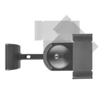 Kettz NZV-051 par crnih zidnih nosača za zvučne kutije do 15kg