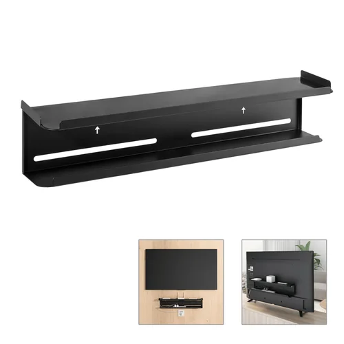 Maclean MC-904 metalna polica za set top box i ruter za tv ili zidnu montažu