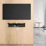 Maclean MC-904 metalna polica za set top box i ruter za tv ili zidnu montažu