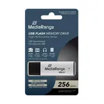 MediaRange MR1903 USB 3.2 fleš disk 256GB sa brzinom prenosa do 300MB/s i aluminijumskim kućištem