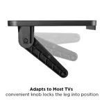 mini polica za tv set top box kettz nav-k91 crna 6kg