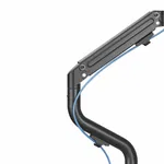 Stoni nosač za monitor Gembird MA-DA1-02 sa podesivom rukom i gasnom oprugom