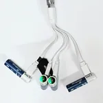 MediaRange MRBAT160 litijumske baterije sa USB-C punjenjem 1.5V AAA 500mAh  4 komada