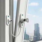 Metalna sigurnosna bravica za prozore sa zaključavanjem – dodatni vizuelni prikaz