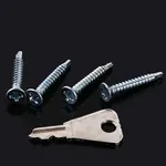 Metalna sigurnosna bravica za prozore sa zaključavanjem – dodatni vizuelni prikaz