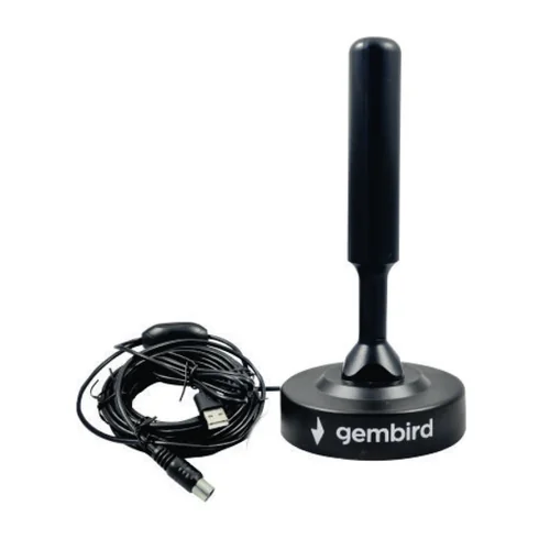 Unutrašnja TV antena sa pojačalom 21 dB i kablom 5 m Gembird GMB-533USB