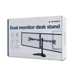 Stoni nosač za dva monitora Gembird MS-D2ST-02 sa metalnom bazom