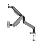 Gembird MA-DA2-06 dvostruka zglobna ruka za dva monitora sa gasnom oprugom za radni sto