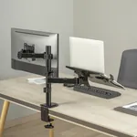 Gembird MA-DA-03 stoni držač sa dve ruke za monitor i laptop