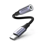 Ugreen AV161 USB-C na 3.5 mm audio adapter, DAC konvertor kabl 10 cm za slušalice i AUX
