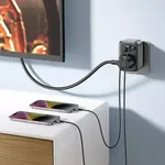 Ugreen CD314 brzi punjač strujni adapter sa AC utičnicom