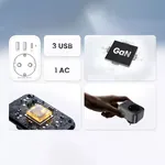 Ugreen CD314 brzi punjač strujni adapter sa AC utičnicom