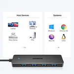 UGREEN CM219 25851 - USB Hub sa 4 USB 3.0 porta za kompjuter