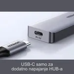 UGREEN CM219 50985 - USB Hub razdelnik sa 4 USB 3.0 porta za laptop ili desktop računar