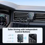 UGREEN 35002 Bluetooth 5.4 prijemnik za auto za bežičnu muziku i pozive