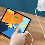 Ugreen US264 60518 - beli USB Type-C kabl za brzo punjenje i prenos podataka za telefon ili laptop