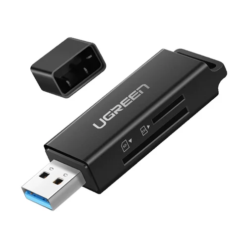 UGREEN CM104 USB 3.0 adapter za SD i microSD memorijske kartice - eksterni čitač za brz prenos fajlova