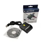 Gembird CRDR-CT405 usb čitač pametnih kartica i memorijskih kartica SD, microSD, SIM